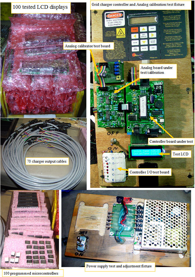 Calibration and test of components and boards