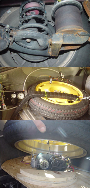 Need heavier springs to carry the extra battery weight