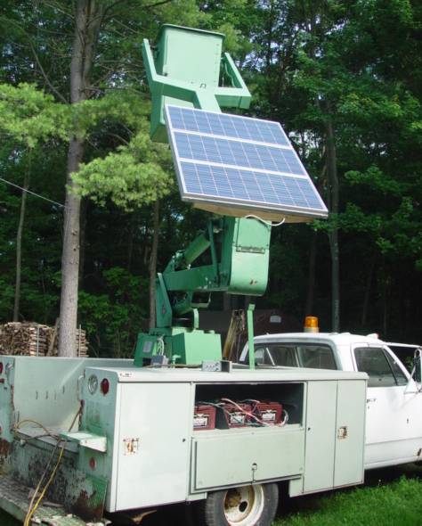 Converting a telephone truck to electric