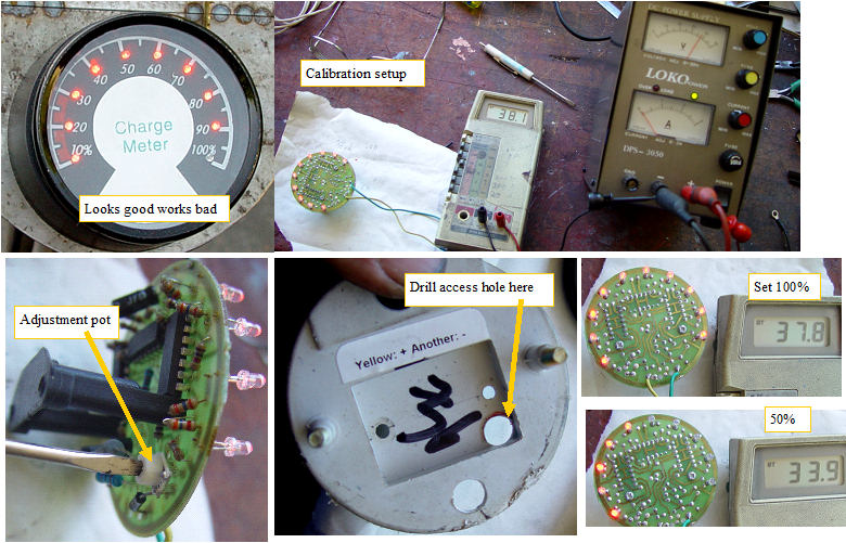 Making a Cheap battery State Of Charge gauge more accurate