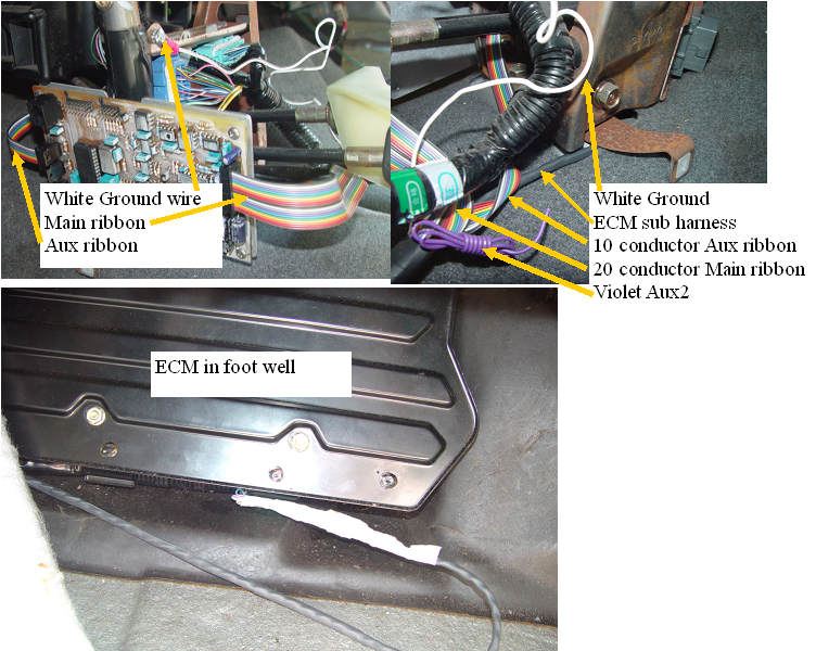 Front end of harness