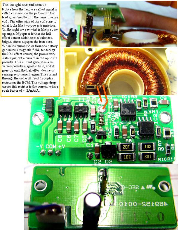 Battery current sensor Circuit Diagram