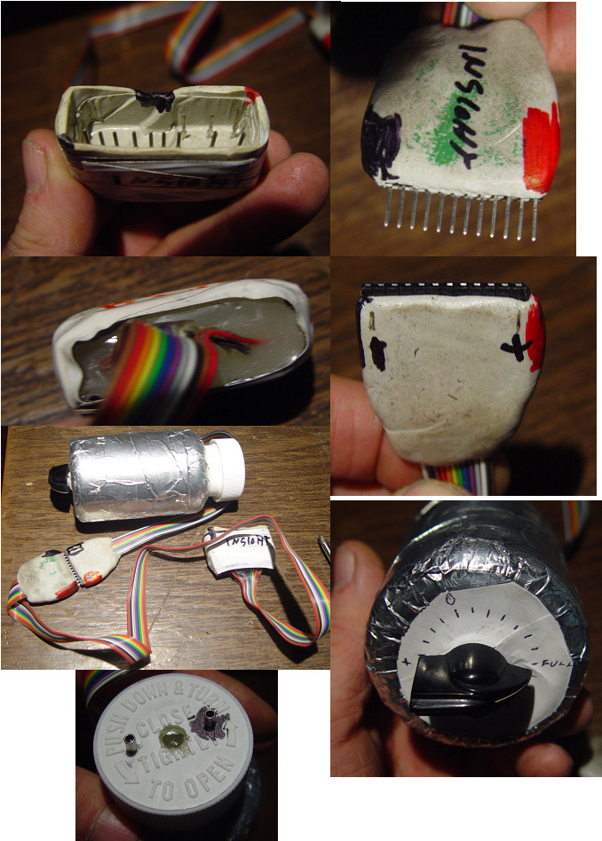 Quick way to make a connector for checking the subpacks