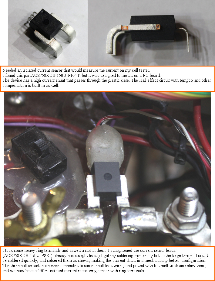 Making An Isolated Hall Effect Current Sensor With Ring Terminals 9171