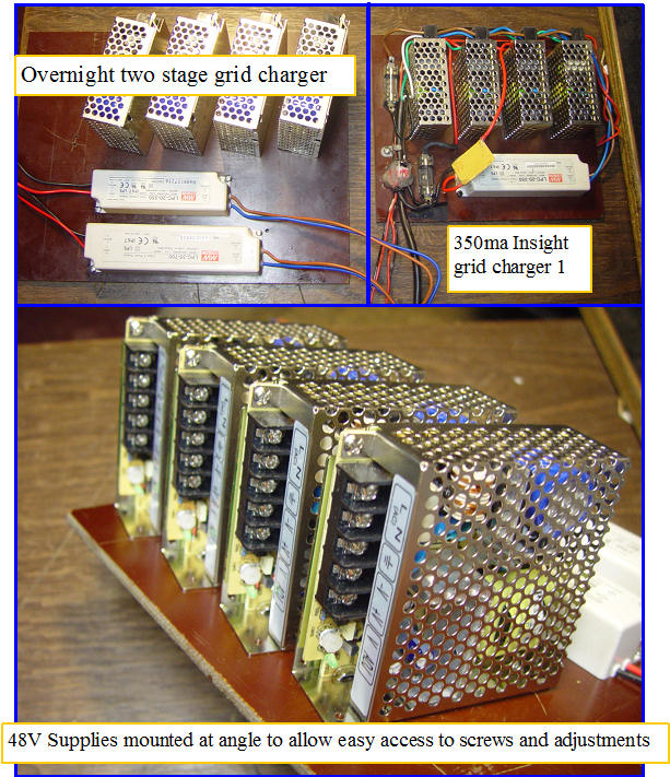 Overnight two stage charger