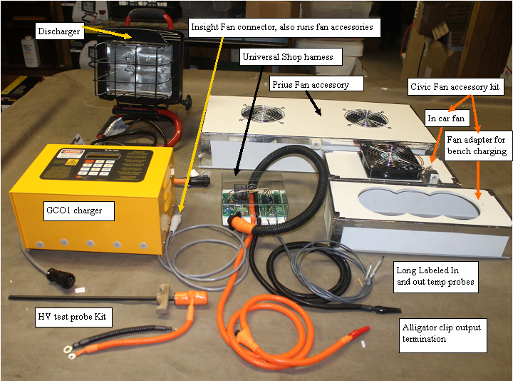 Repair shop test components