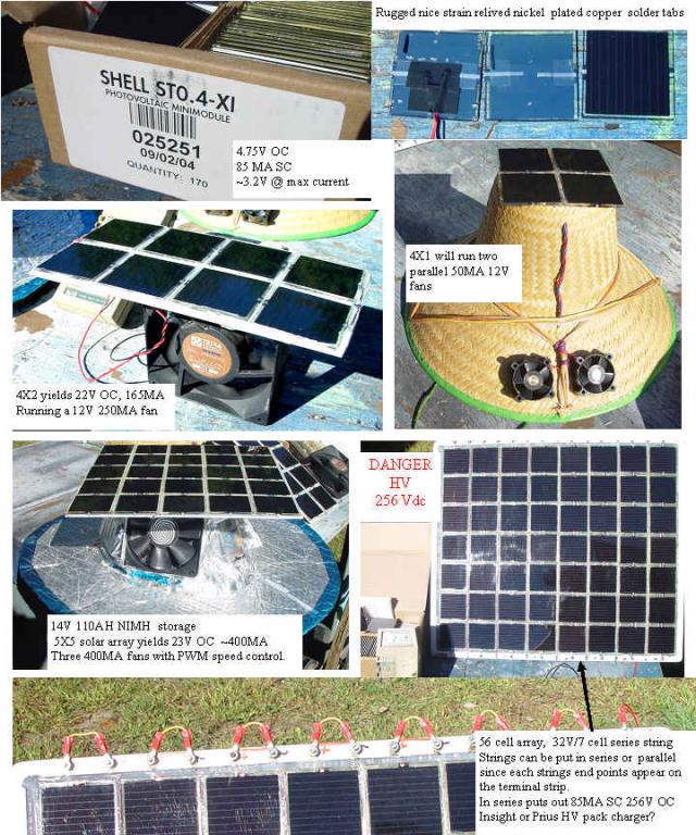 Making some custom solar panels