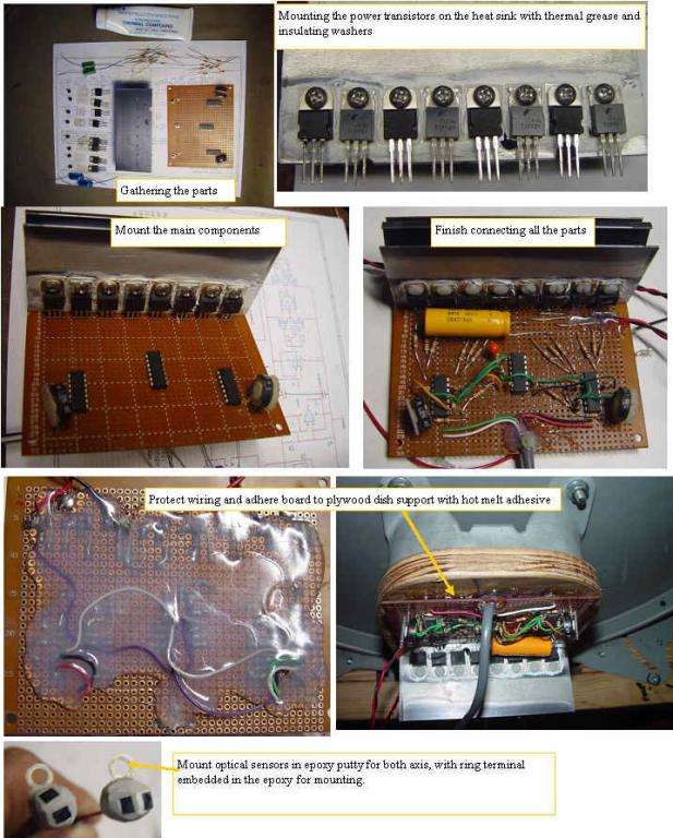 Making the tracker PC board