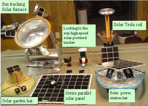 Solar teaching toys