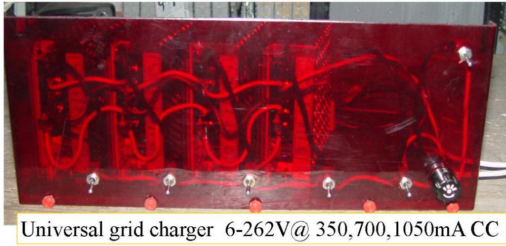 universal dual stage grid charger